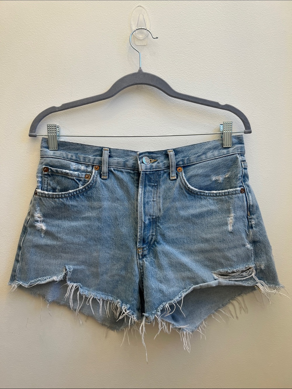 AGOLDE Parker Vintage Cut Off Short in Swapmeet